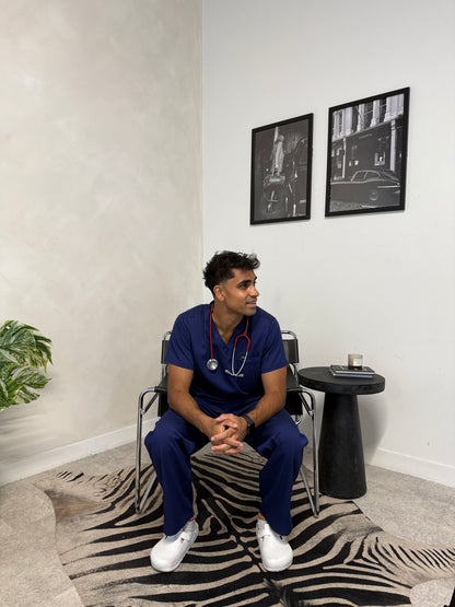 Men's BASICS 2 - Regular fit One-pocket scrub top