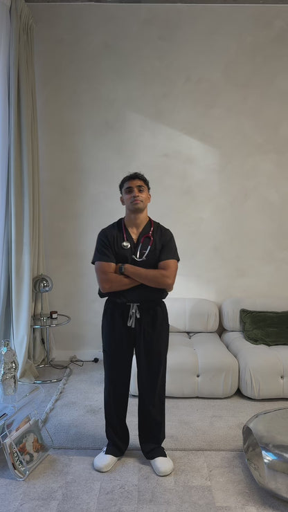 Men's BASICS 2 - Regular fit One-pocket scrub top